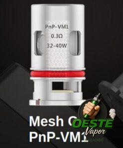 Alternative view of VOOPOO PnP Mesh Coil VM1 (0.3ohm)