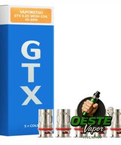 RESISTENCIA VAPORESSO GTX MESH 0.20 ohms
