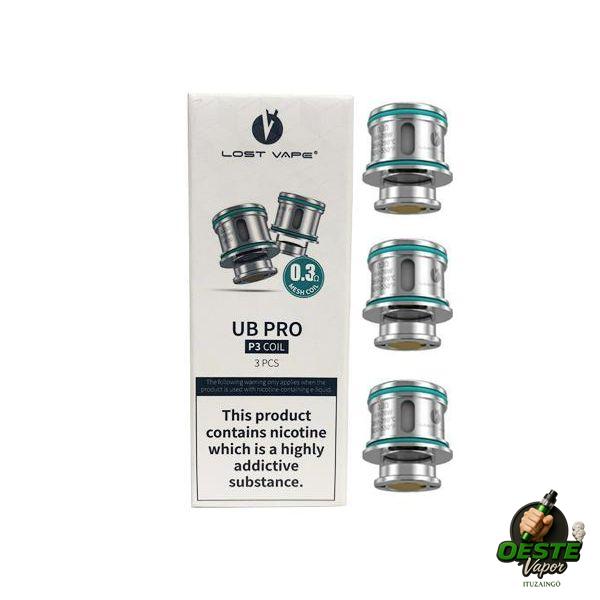 UB Pro Coil - Lost Vape p3 coil 0.3 mesh coil