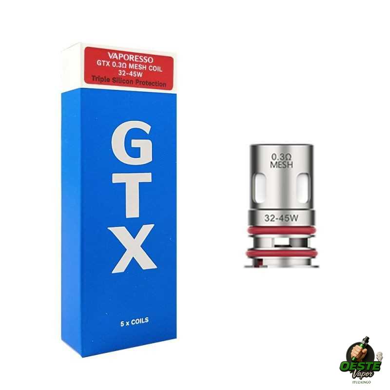 RESISTENCIA VAPORESSO ? GTX MESH 0.30 ohms
